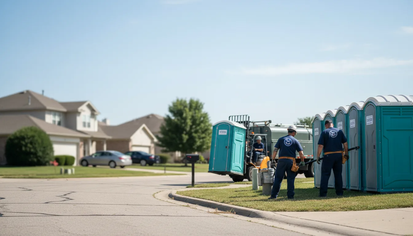 Porta Potty Rental in New Ulm, TX near me